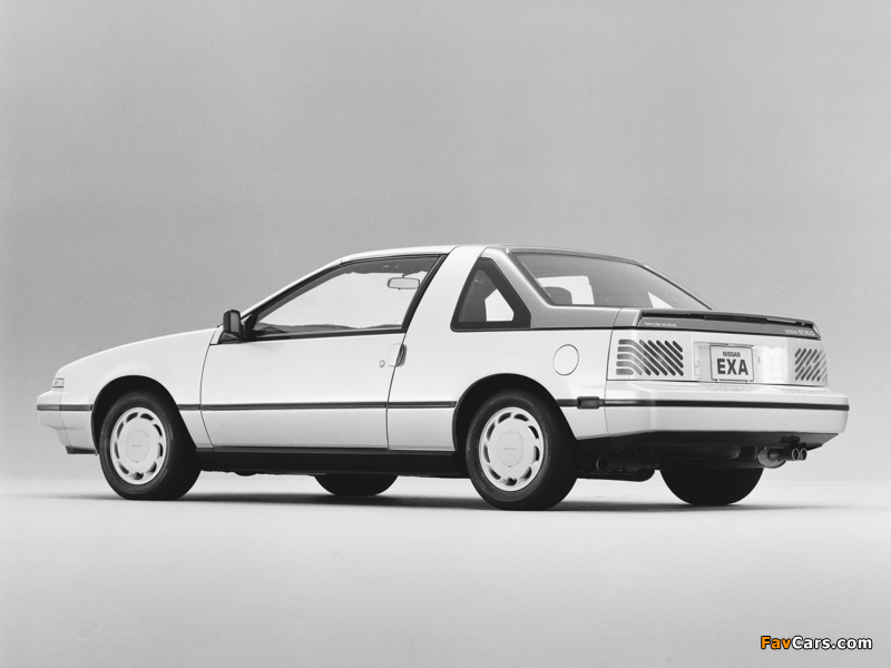 Photos of Nissan EXA Coupe Type B (KEN13) 1986–88 (800 x 600)