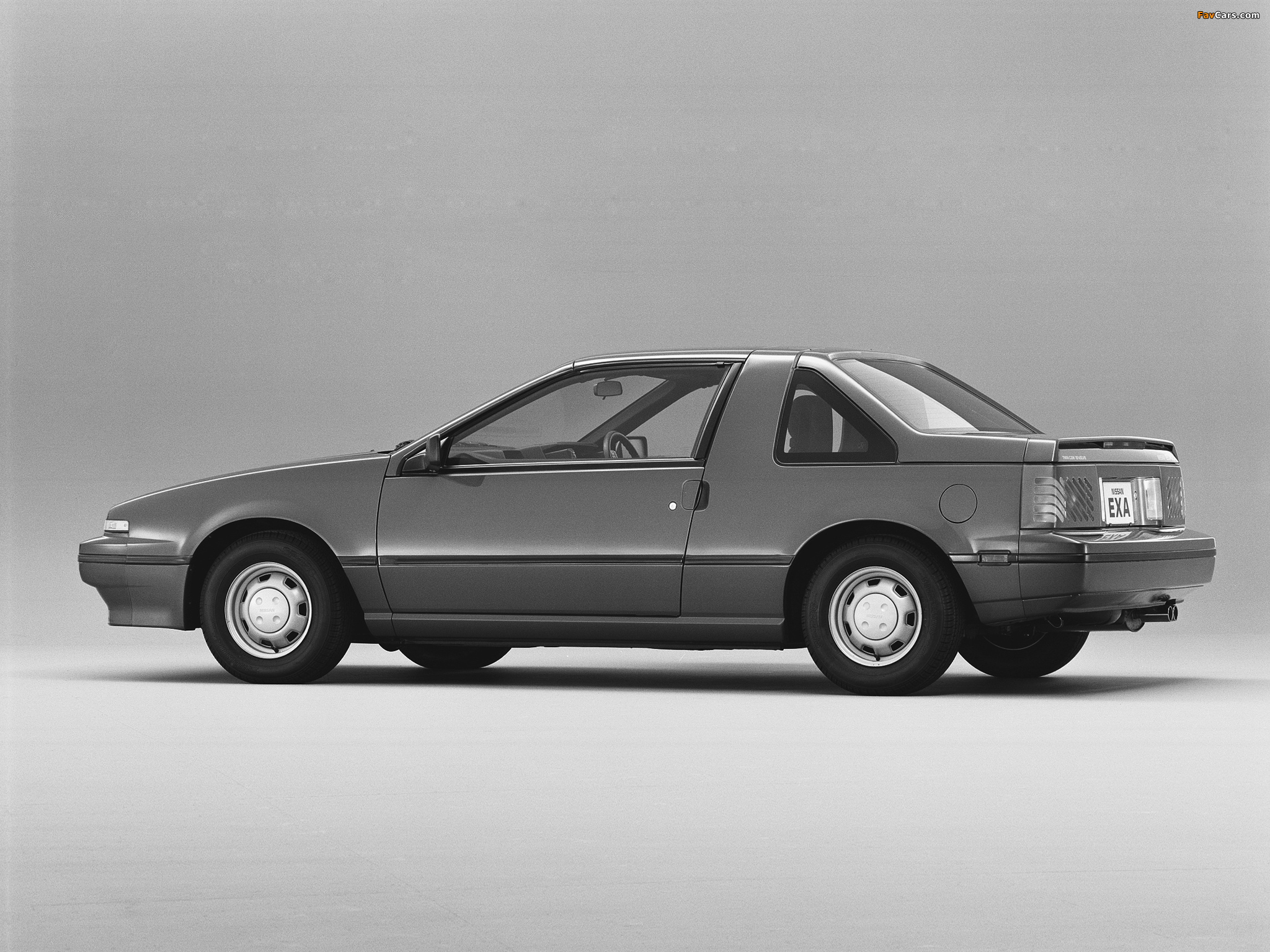 Photos of Nissan EXA Coupe L.A. version Type X (KEN13) 1988–90 (2048 x 1536)