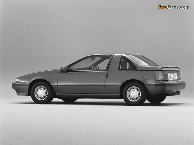 Photos of Nissan EXA Coupe L.A. version Type X (KEN13) 1988–90 (640 x 480)