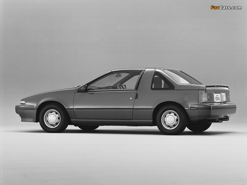 Photos of Nissan EXA Coupe L.A. version Type X (KEN13) 1988–90 (800 x 600)