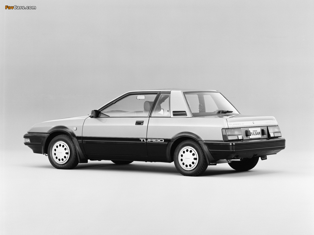Pictures of Nissan Pulsar EXA Turbo R (N12) 1984–86 (1024 x 768)