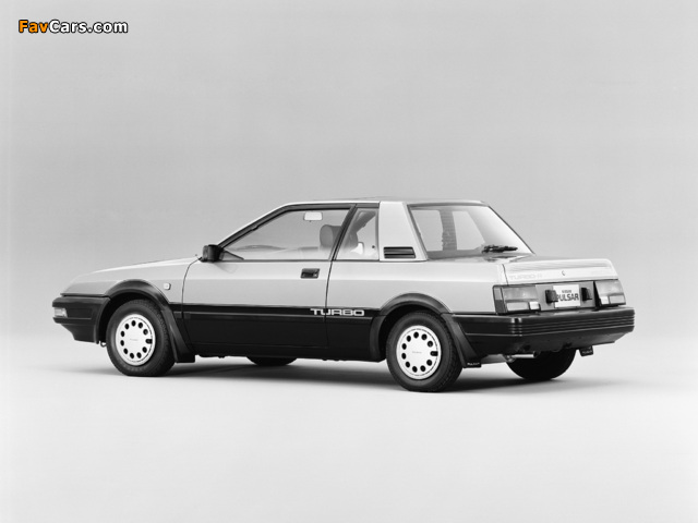 Pictures of Nissan Pulsar EXA Turbo R (N12) 1984–86 (640 x 480)
