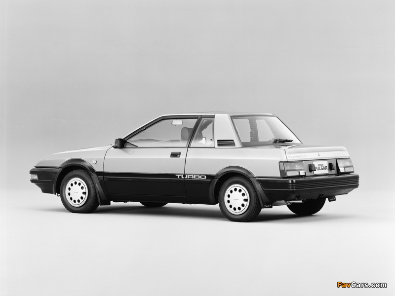 Pictures of Nissan Pulsar EXA Turbo R (N12) 1984–86 (800 x 600)