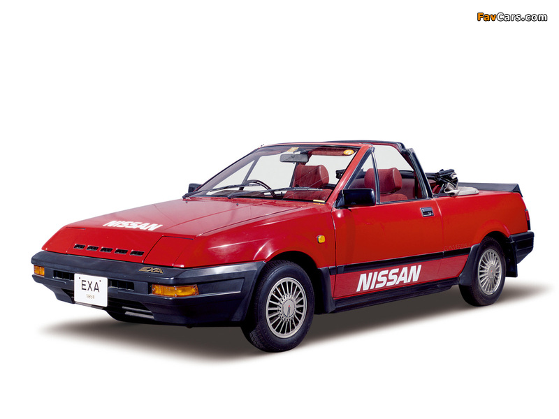 Pictures of Nissan Pulsar EXA Convertible (HN12) 1985 (800 x 600)