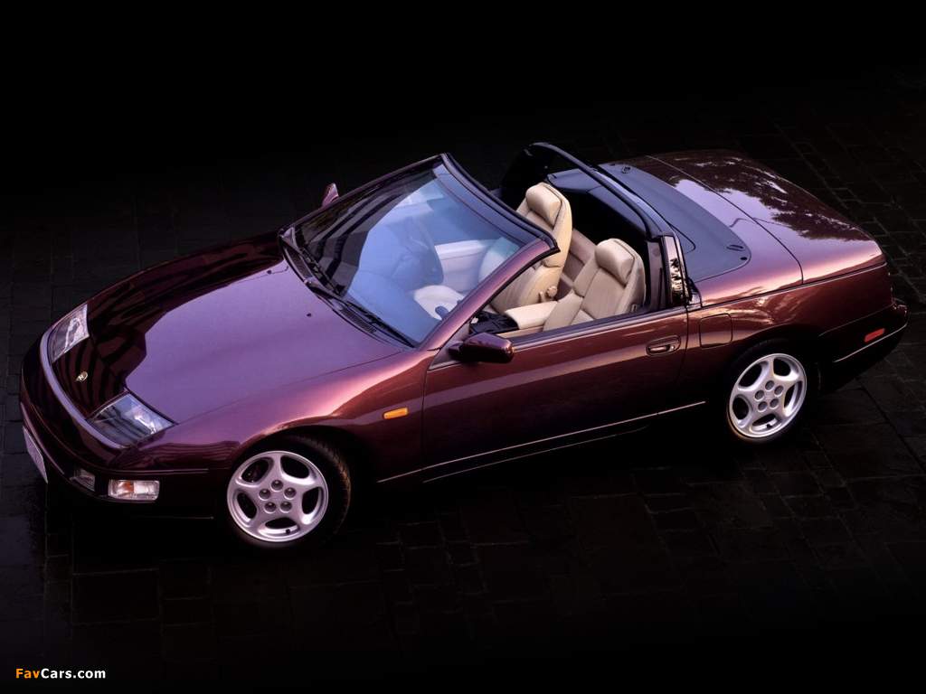 Nissan Fairlady Z Convertible (HZ32) 1992–94 pictures (1024 x 768)