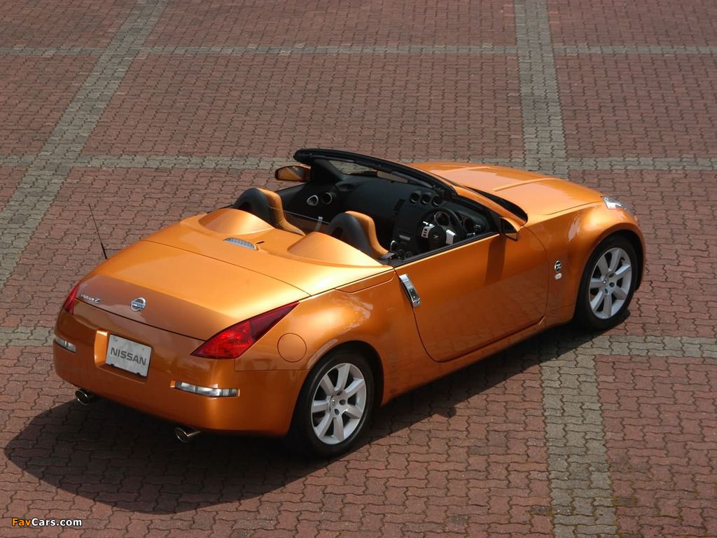 Nissan Fairlady Z Roadster (Z33) 2003–07 pictures (1024 x 768)