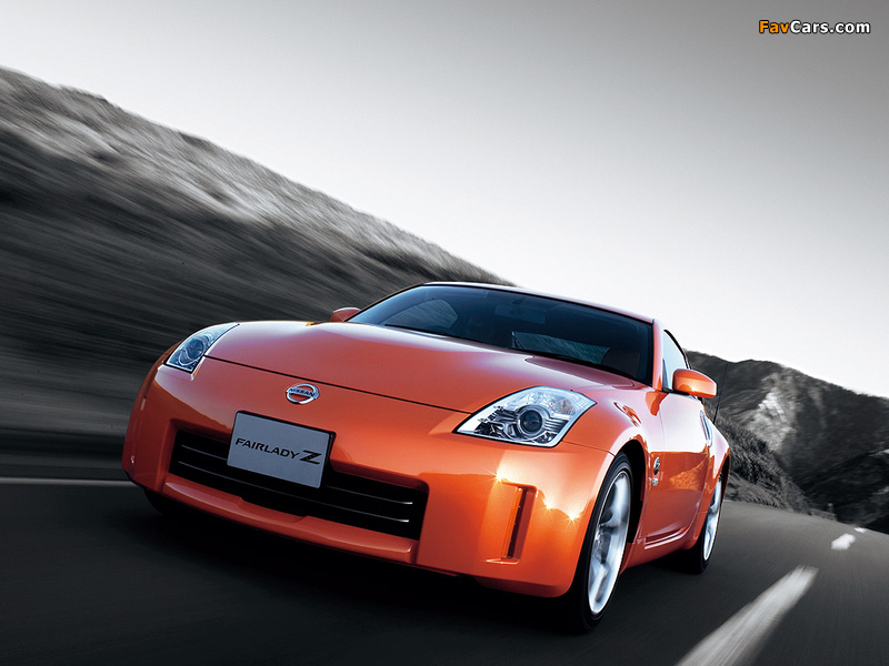 Nissan Fairlady Z (Z33) 2007–08 wallpapers (800 x 600)