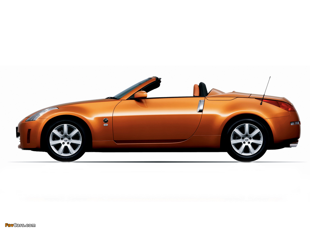Pictures of Nissan Fairlady Z Roadster (Z33) 2003–07 (1024 x 768)