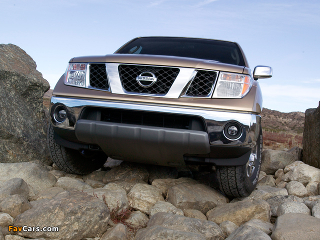 Nissan Frontier King Cab (D40) 2005–08 wallpapers (640 x 480)