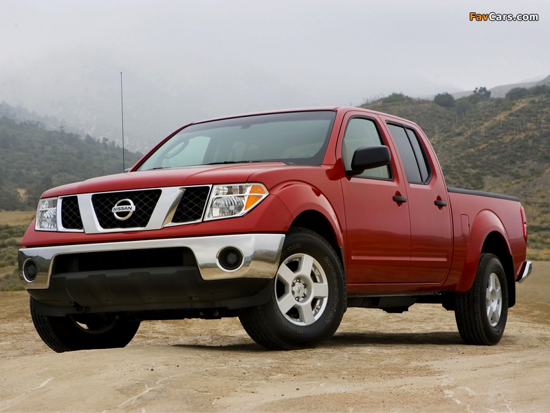 Nissan Frontier Crew Cab SE 2005–08 wallpapers (800 x 600)