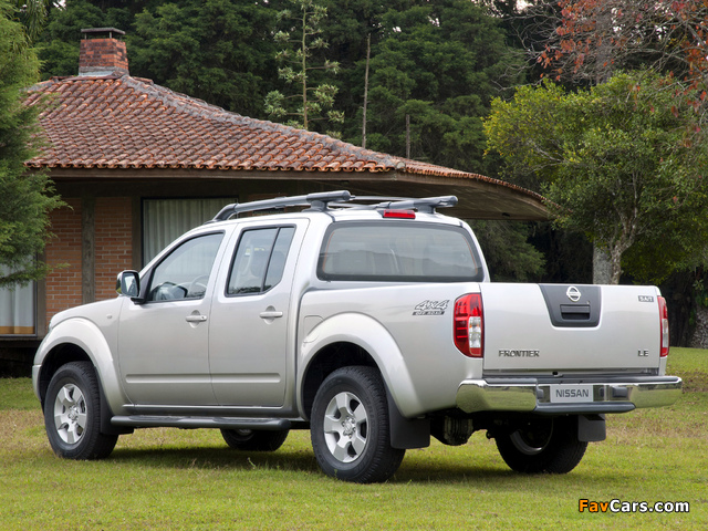 Nissan Frontier Crew Cab BR-spec (D40) 2008–09 wallpapers (640 x 480)