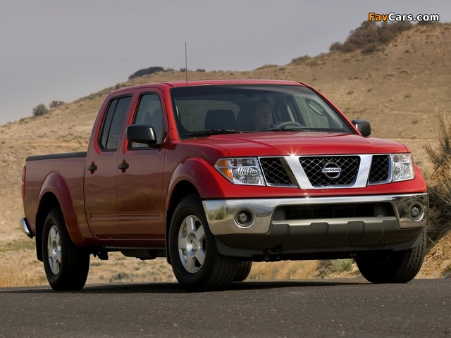 Photos of Nissan Frontier Crew Cab SE 2005–08 (640 x 480)