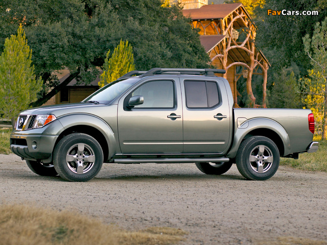 Pictures of Nissan Frontier Crew Cab (D40) 2005–08 (640 x 480)