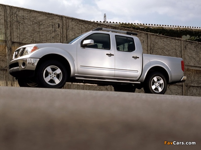 Nissan Frontier Crew Cab (D40) 2005–08 wallpapers (640 x 480)