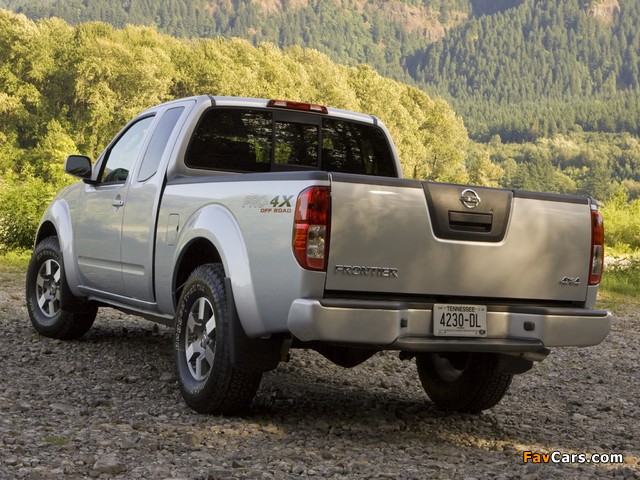 Nissan Frontier Pro-4X King Cab (D40) 2009 wallpapers (640 x 480)