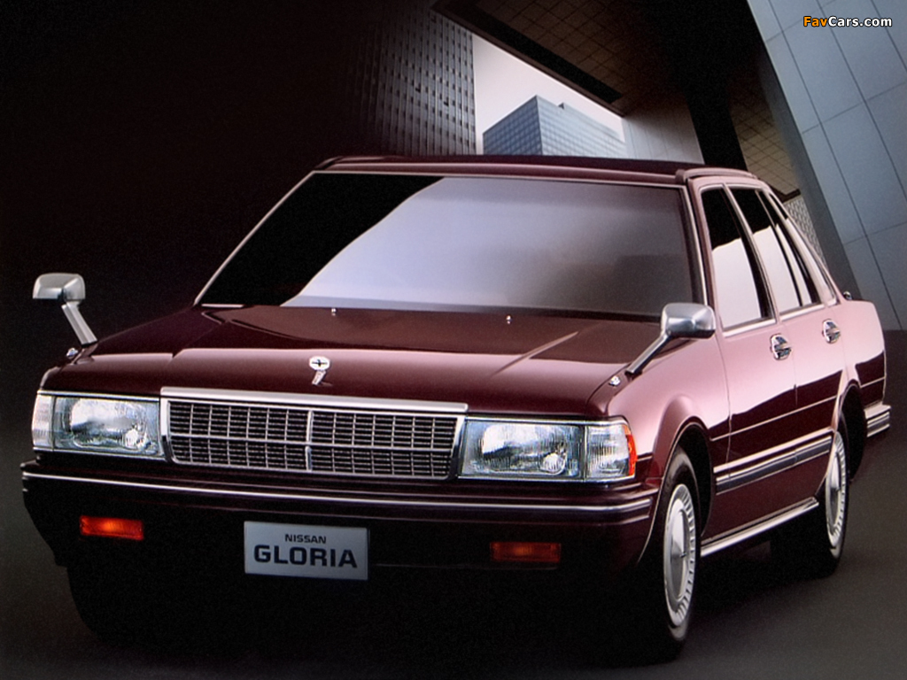 Nissan Gloria V20E Brougham Sedan (Y31) 1987-89 photos (1024 x 768)