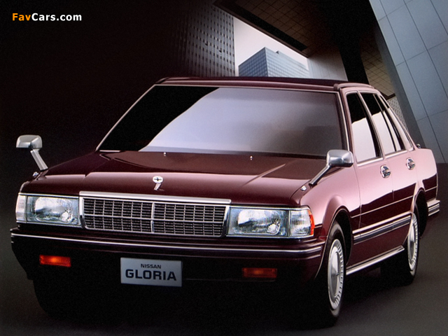 Nissan Gloria V20E Brougham Sedan (Y31) 1987-89 photos (640 x 480)