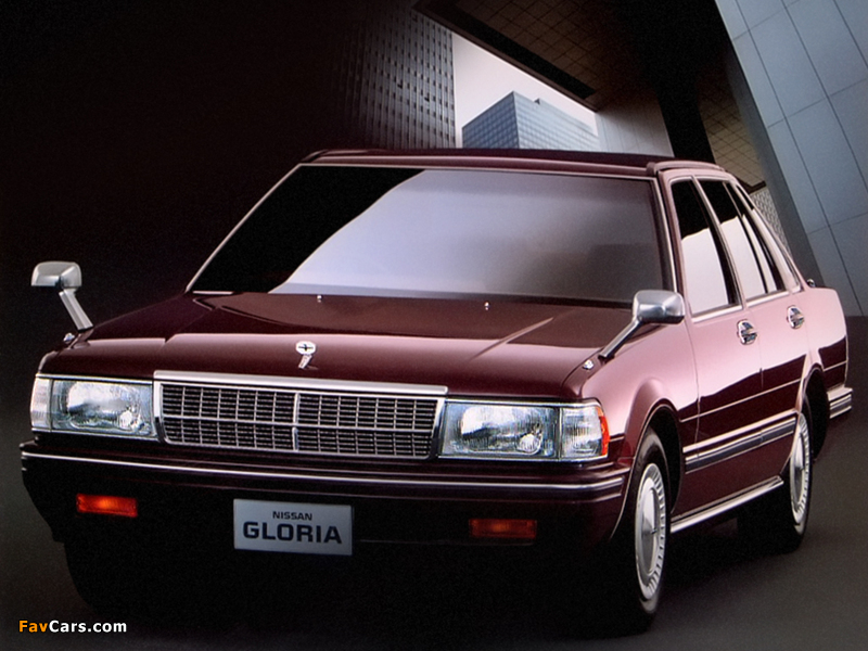 Nissan Gloria V20E Brougham Sedan (Y31) 1987-89 photos (800 x 600)