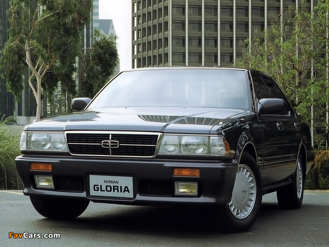Nissan Gloria V20 Twincam Turbo Gran Turismo SV Hardtop (Y31) 1989-91 wallpapers (640 x 480)