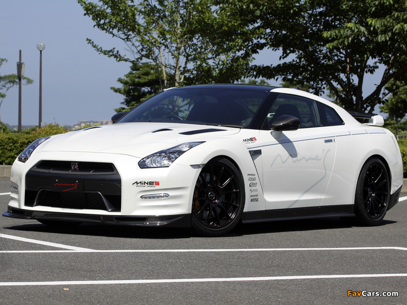 Images of Mines R35 GT-R (R35) 2008–10 (800 x 600)