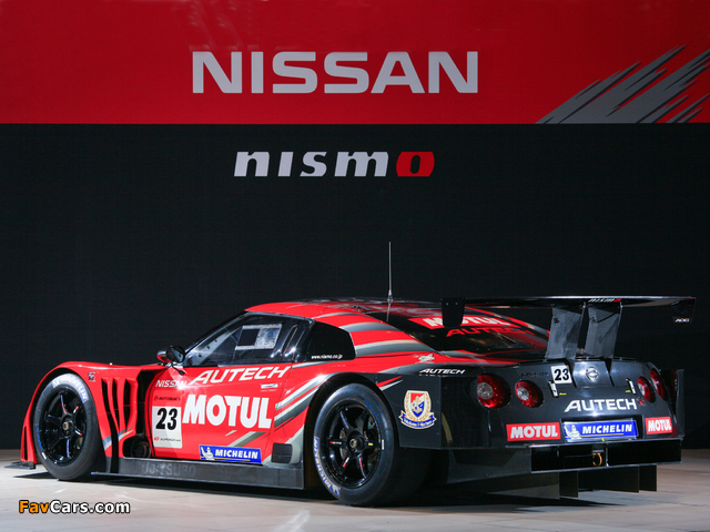 Nissan GT-R GT500 2008 images (640 x 480)