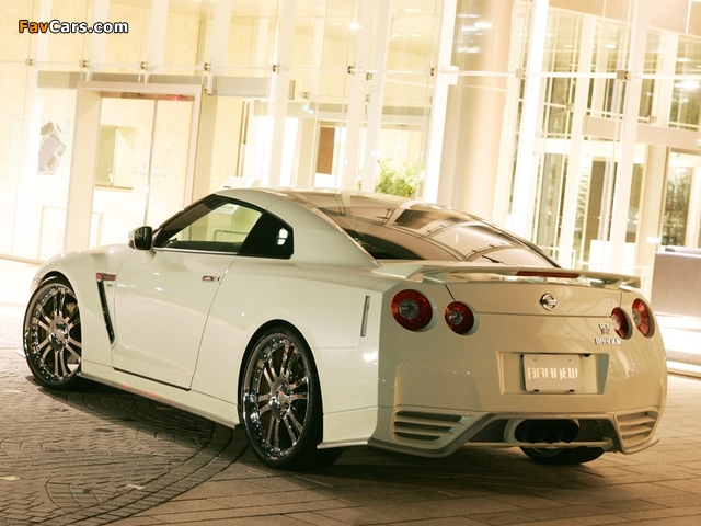 Branew Nissan GT-R (R35) 2008 images (640 x 480)