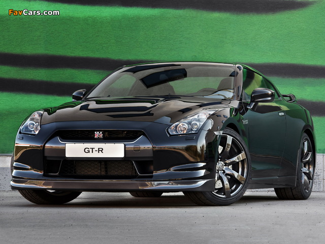 Nissan GT-R Black Edition 2008–10 pictures (640 x 480)