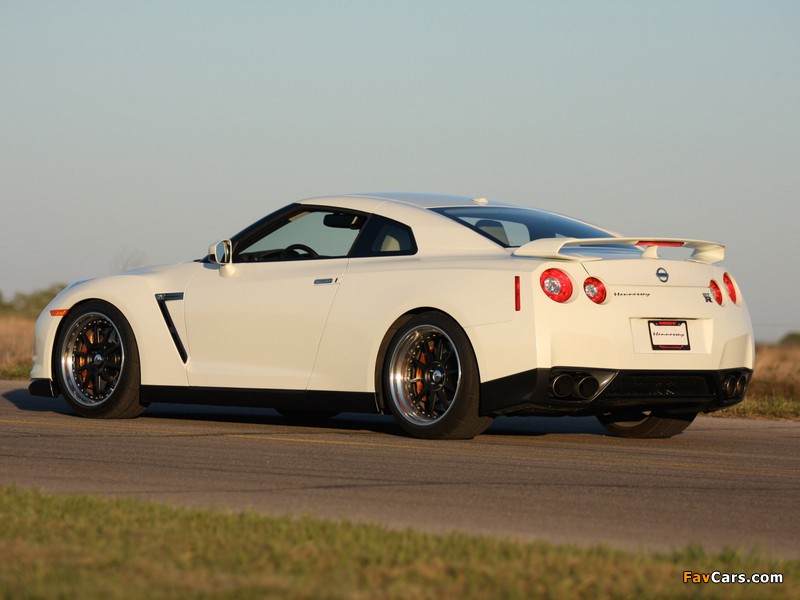 Hennessey Nissan GT-R Godzilla 600 (R35) 2008 pictures (800 x 600)