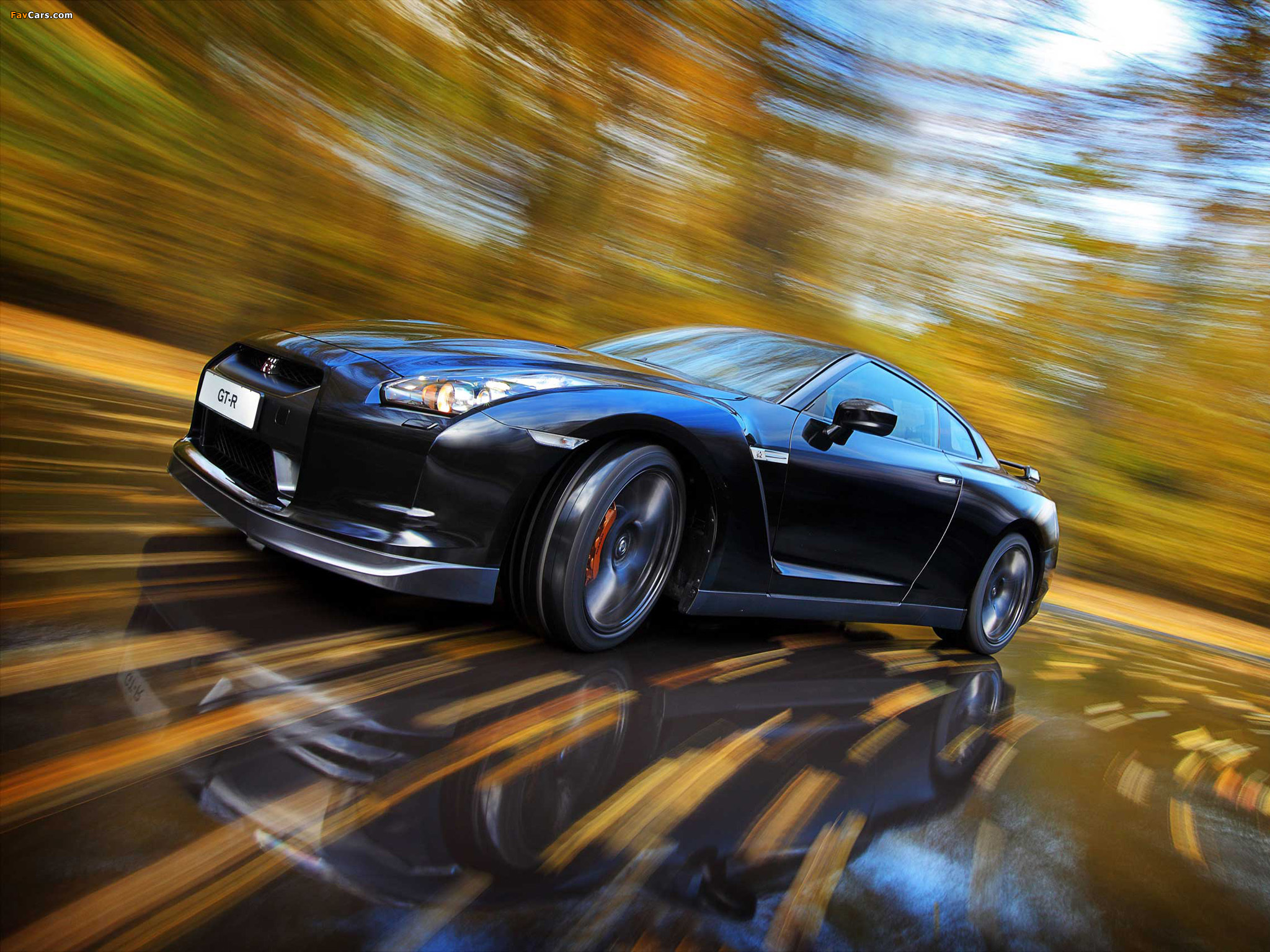 Nissan GT-R Black Edition 2008–10 pictures (2048 x 1536)