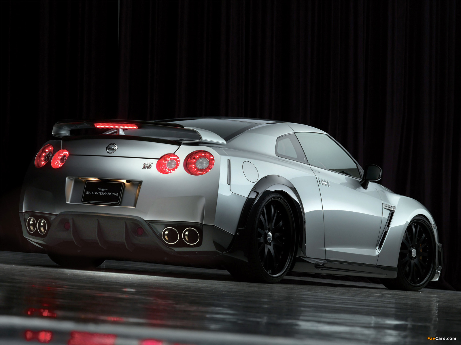 WALD Nissan GT-R Sports Line (R35) 2008 wallpapers (1600 x 1200)