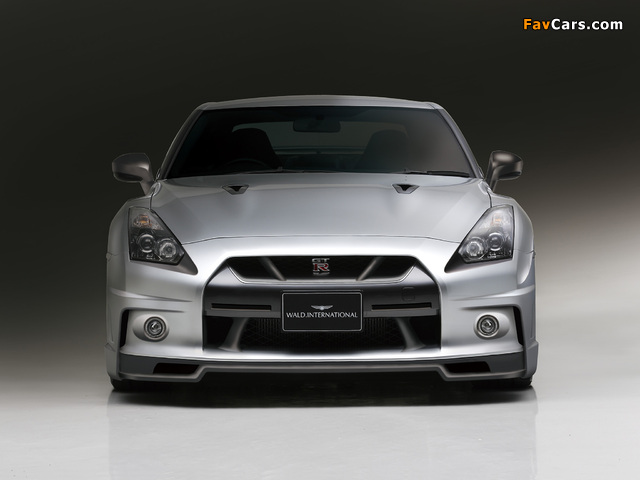 WALD Nissan GT-R Sports Line (R35) 2008 wallpapers (640 x 480)