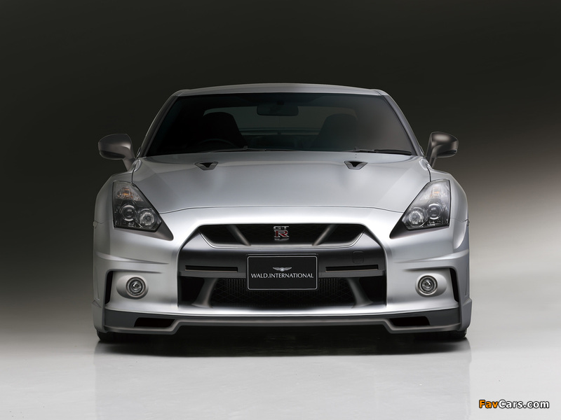 WALD Nissan GT-R Sports Line (R35) 2008 wallpapers (800 x 600)