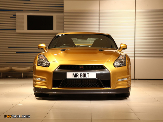Nissan GT-R Usain Bolt (R35) 2012 images (640 x 480)