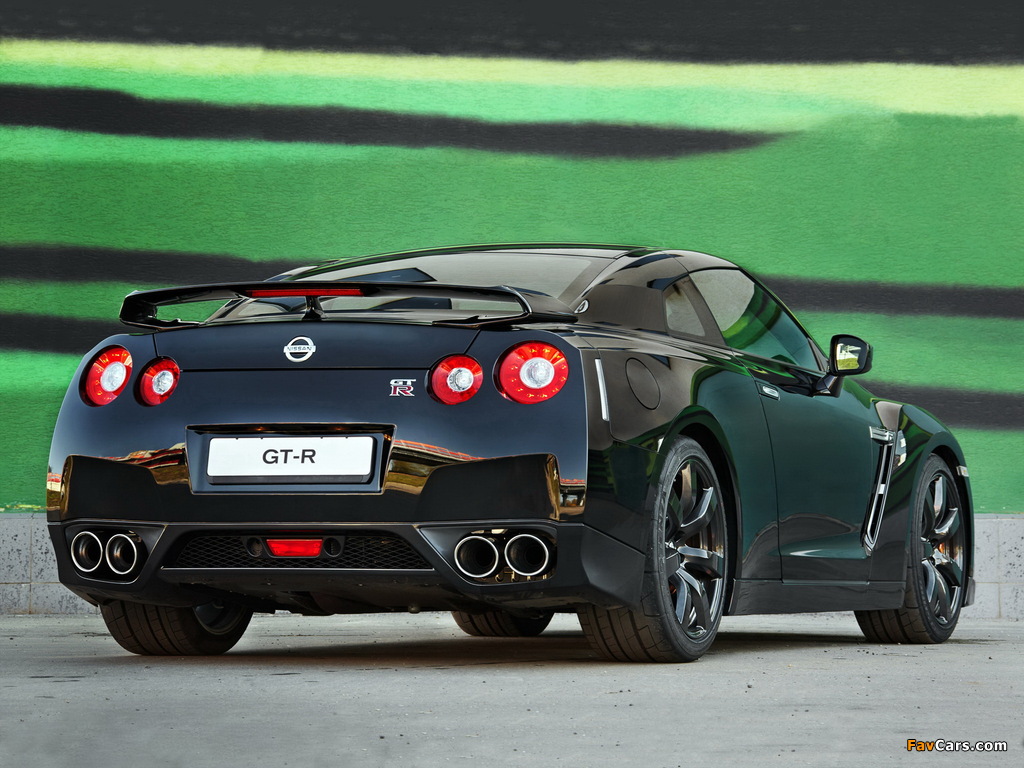 Pictures of Nissan GT-R Black Edition 2008–10 (1024 x 768)