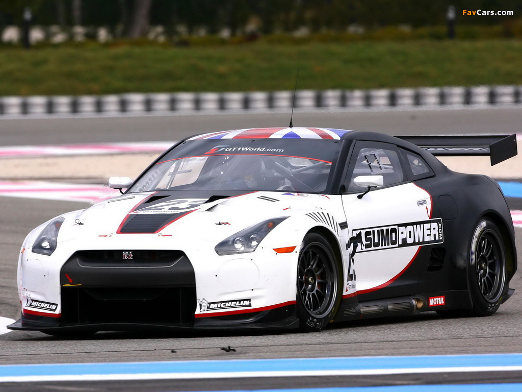 Pictures of Nissan GT-R FIA GT1 (R35) 2009 (1024 x 768)