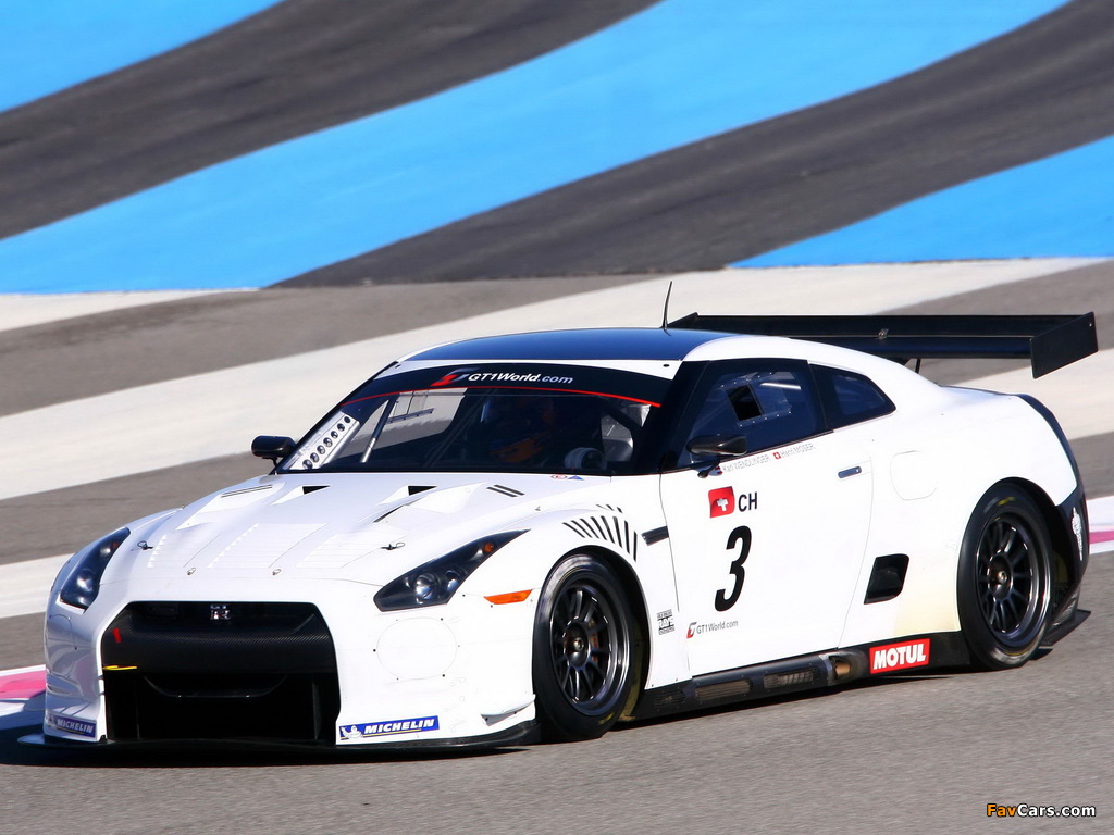 Pictures of Nissan GT-R FIA GT1 (R35) 2009 (1024 x 768)