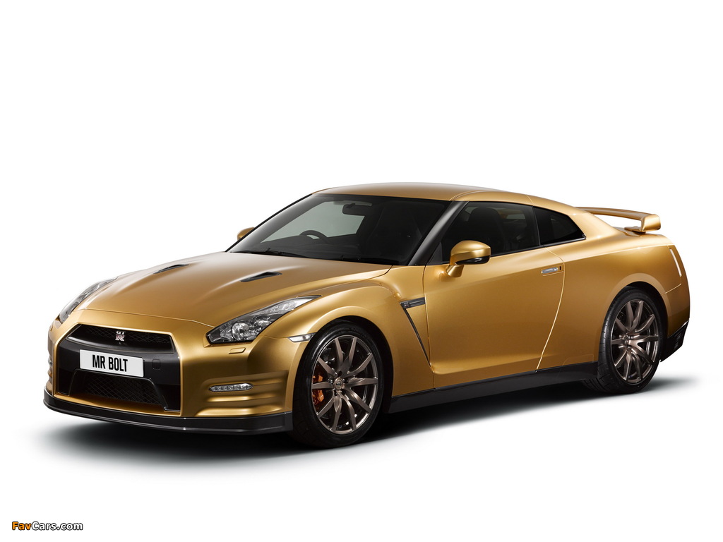 Pictures of Nissan GT-R Usain Bolt (R35) 2012 (1024 x 768)