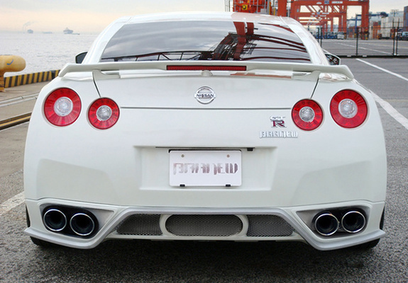 Branew Nissan GT-R (R35) 2008 wallpapers