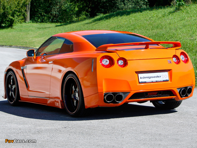 Koenigseder Nissan GT-R (R35) 2010 wallpapers (640 x 480)