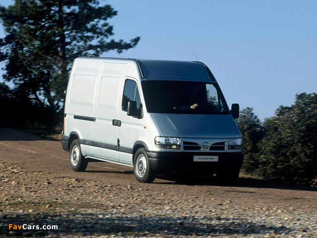 Nissan Interstar High Roof Van 2001–03 photos (640 x 480)