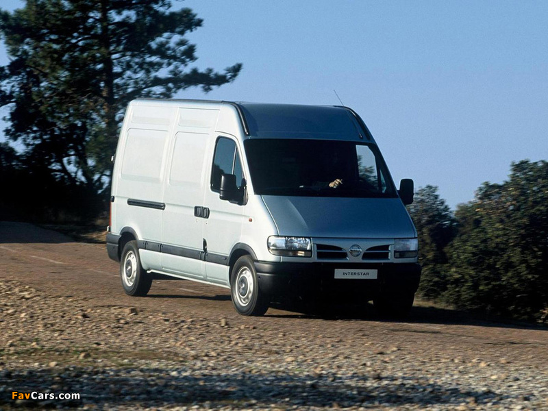 Nissan Interstar High Roof Van 2001–03 photos (800 x 600)