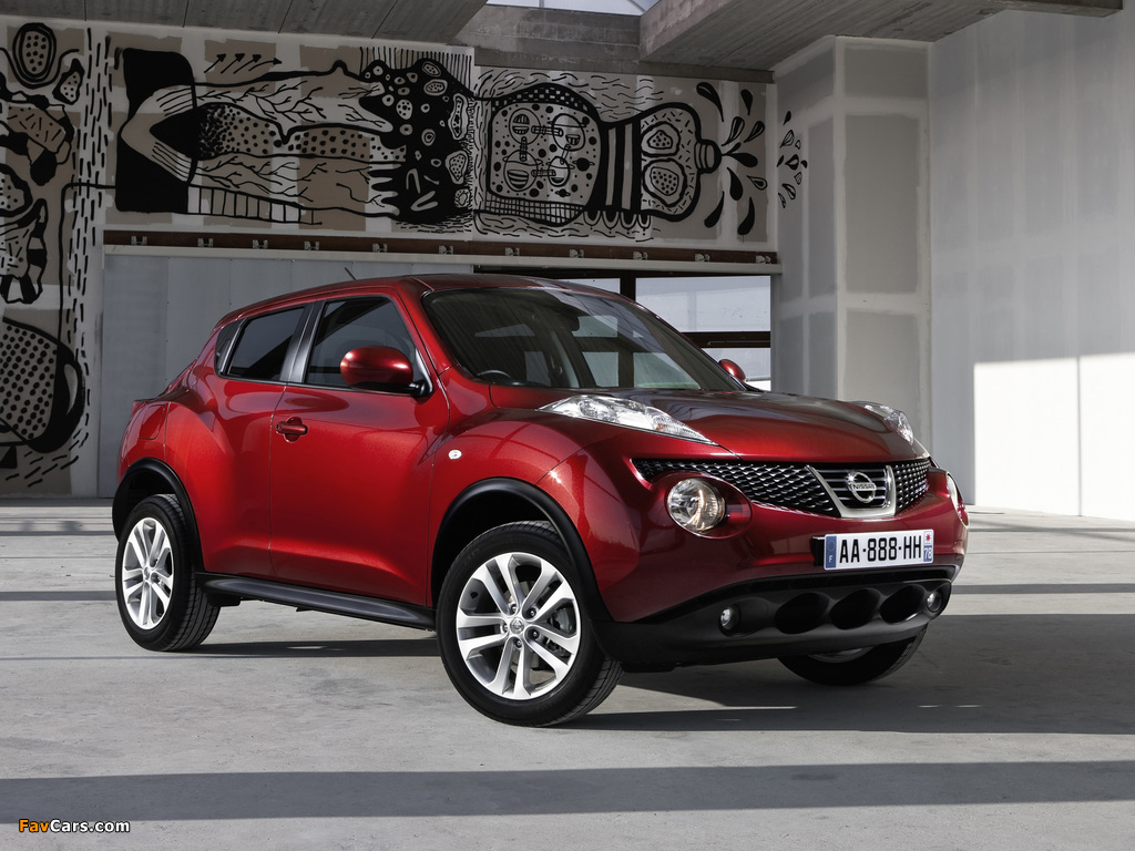 Nissan Juke UK-spec (YF15) 2010 images (1024 x 768)