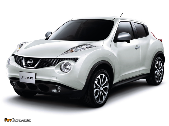 Nissan Juke Premium White Package JP-spec (YF15) 2012 images (640 x 480)