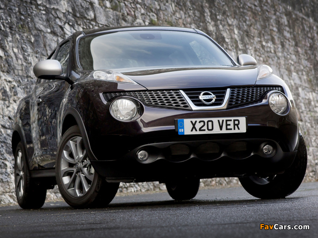 Nissan Juke Shiro UK-spec (YF15) 2012 photos (640 x 480)