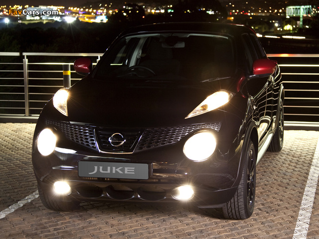 Nissan Juke Midnight Edition ZA-spec (YF15) 2012 pictures (640 x 480)