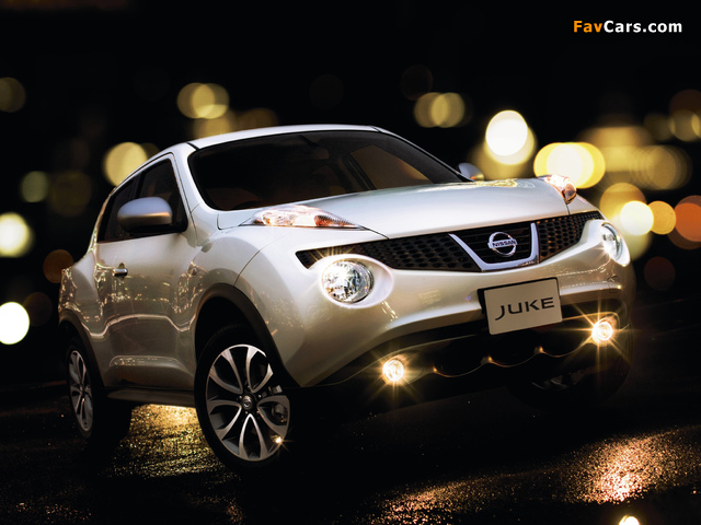 Nissan Juke Premium White Package JP-spec (YF15) 2012 wallpapers (640 x 480)