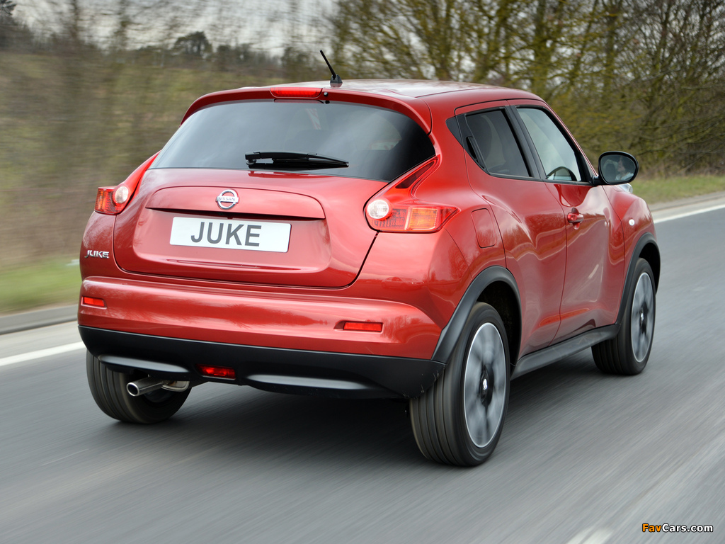 Nissan Juke N-Tec UK-spec (YF15) 2013 images (1024 x 768)