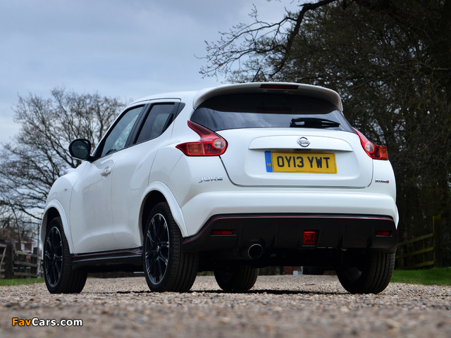 Nissan Juke Nismo UK-spec (YF15) 2013 photos (640 x 480)