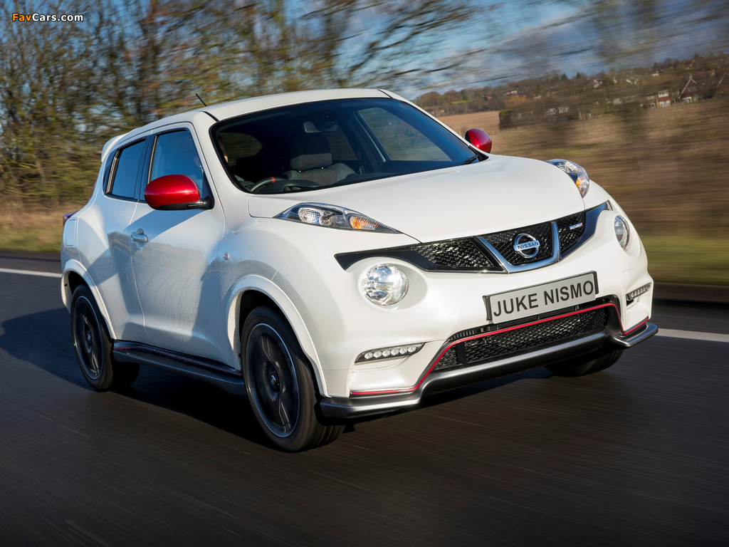 Nissan Juke Nismo UK-spec (YF15) 2013 wallpapers (1024 x 768)