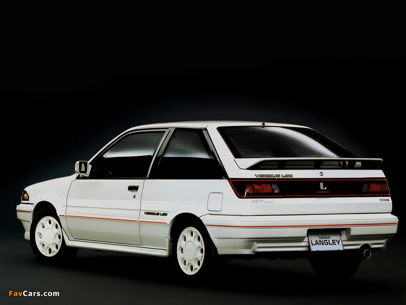 Images of Nissan Langley 3-door (N13) 1986–90 (800 x 600)